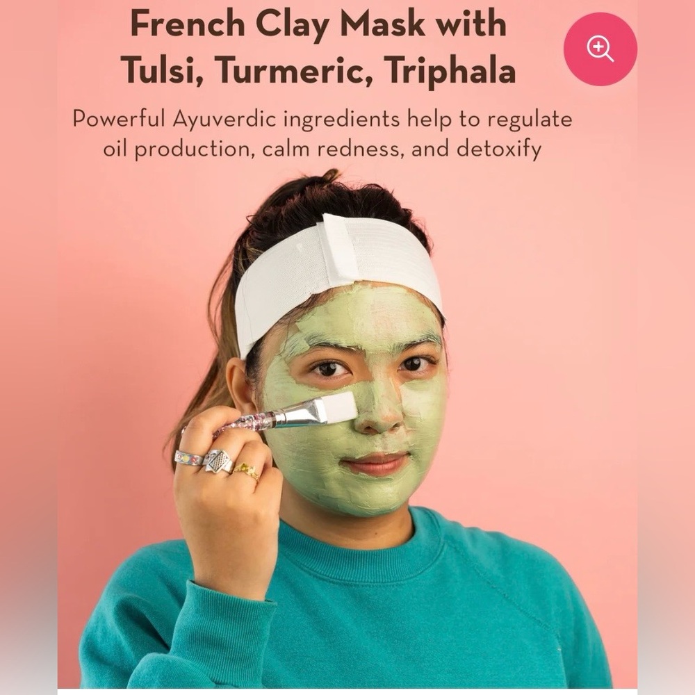 Tulsi Soothing Tri Clay Mask Full Size New In Box Retail $48 NEW